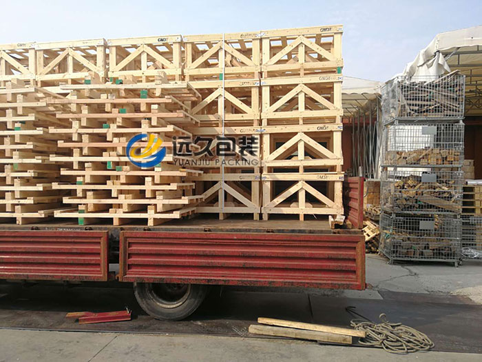 出口實(shí)木木箱加工廠 木包裝箱